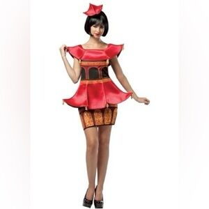 "PRINCESS PAGODA!" WOMENS DELUXE PAGODA COSTUME SIZE 4-10!